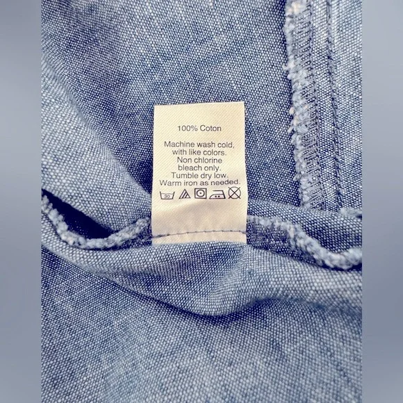 J. Crew Chambray Faux-Wrap Dress, Size 6 - NWT - Picture 11 of 11